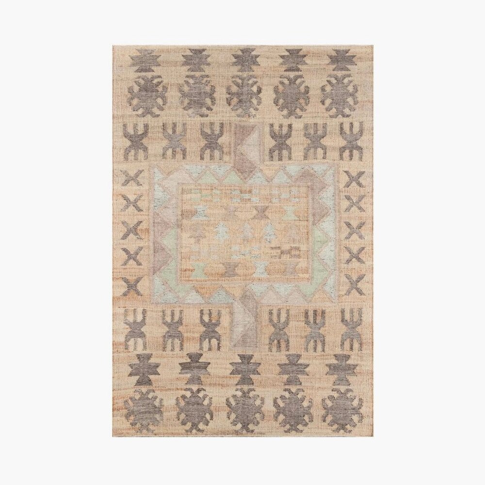 Lemieux Et Cie x Momeni Gurara GUR-1 Natural Jute Area Rug